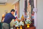เทศบาลตำบลหนองคล้า จัดพิธีเจริญพระพุทธมนต์ ปฏิบัติธรรมเจริญส