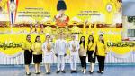 เทศบาลตำบลหนองคล้า ร่วมพิธีถวายเครื่องราชสักการะ วางพานพุ่ม