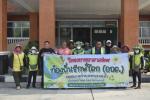 เทศบาลตำบลหนองคล้า ลงพื้นที่จัดเก็บขยะบริเวณร่องกลางถนนและสอ