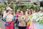 เทศบาลตำบลหนองคล้า เดินขบวนแห่อัญเชิญพระพุทธสิหิงค์และนางสงก