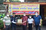 เทศบาลตำบลหนองคล้า มอบสิ่งของสนับสนุนด่านตรวจฯ ช่วงเทศกาลปีใ