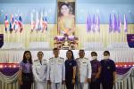 เทศบาลตำบลหนองคล้า ร่วมพิธีถวายเครื่องราชสักการะวางพานพุ่ม แ