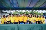 เทศบาลตำบลหนองคล้า ร่วมกิจกรรมเดิน วิ่ง ปั่น ธงตราสัญลักษณ์ง