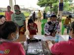 กองสาธารณสุขเเละสิ่งเเวดล้อมร่วมกับกรมปศุสัตว์ท่าใหม่ทำหมันเ